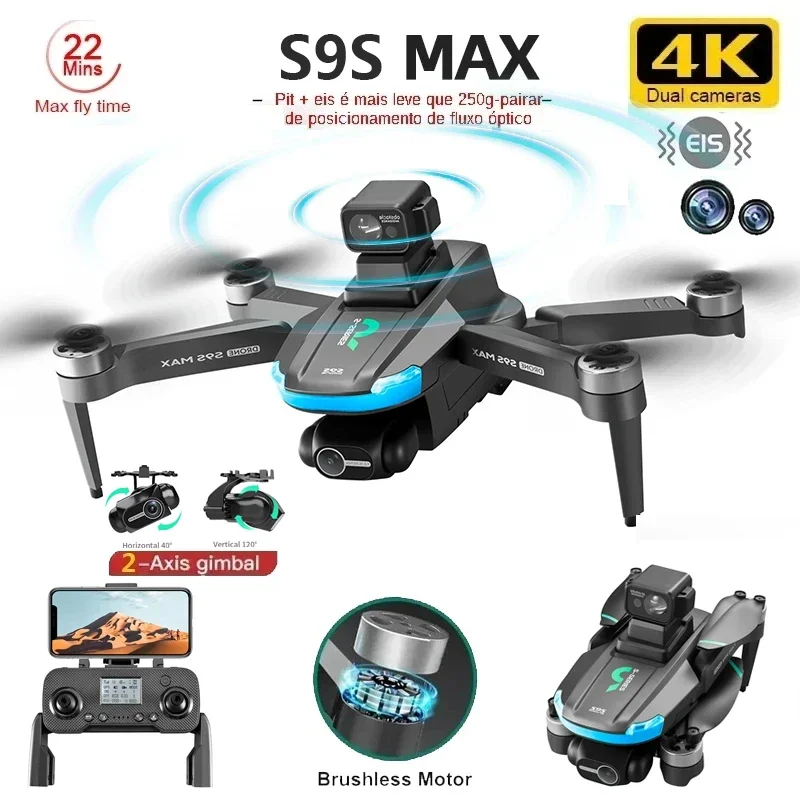 Drone Mapping - 新しい S9S MAX ミニドローン 4K 2