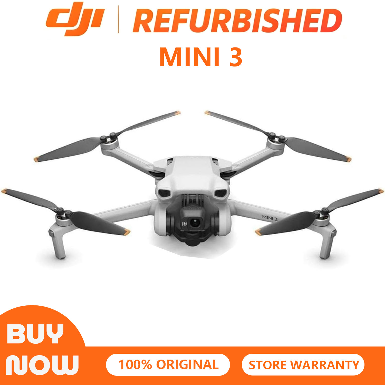 再生品の中古DJI Mini 3ドローン、3軸機械式ジンバル - Drone Video Production のレビューと価格