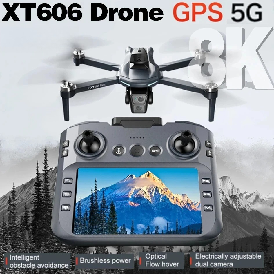 オリジナルXT606ドローン プロフェッショナル 8K HD - Drone Surveying のレビューと価格