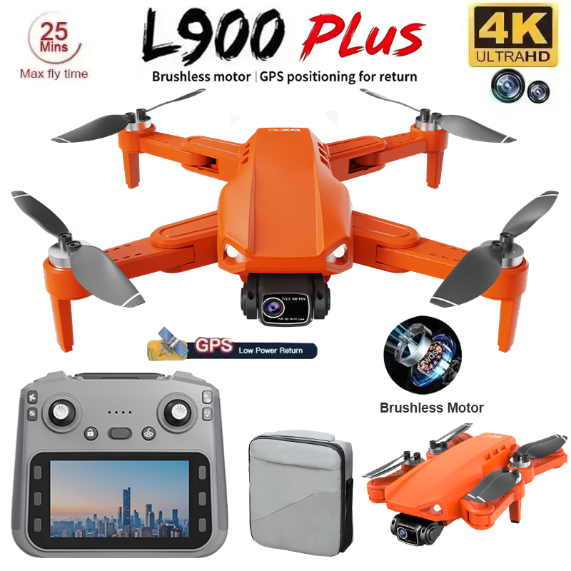 ドローン L900 Plus 4K プロフェッショナル 5G - Drone Surveying のレビューと価格