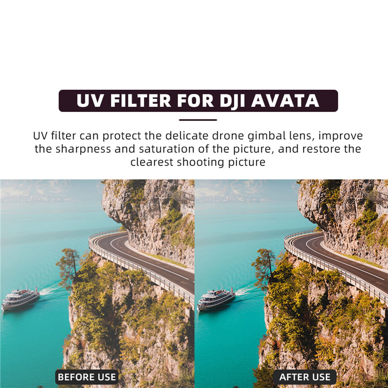 DJI Avata FPVフィルター、UV保護、CPL偏光子 - Drone Ndvi のレビューと価格